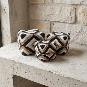 Caixa Decorativa Miçanças - Conjunto com 3 Unidades