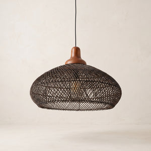 Luminária Pendente Rattan Duna