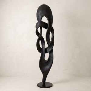 Escultura Madeira Teca