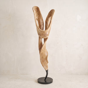 Escultura Madeira Teca